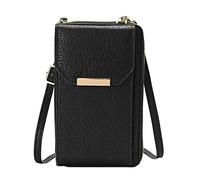 Large Capacity PU Phone Case Women Handbag Single Zipper Vertical Shoulder Bag Mobile Phone Women Bags Greek Legends, black, One Size