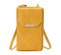 Large Capacity PU Phone Case Women Handbag Single Zipper Vertical Shoulder Bag Mobile Phone Women Bags Greek Legends, yellow, One Size