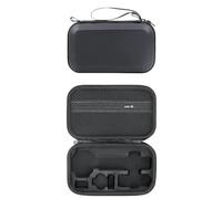 Large Capacity PU Storage Pouch for DJI Pocket 4 Pro,Waterproof and Shock-Resistant,Compact and Portable,Complete Storage Set for Pocket 4P，Black