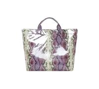 Large Capacity PVC Top Handle Bag For Women With Stylish Letter Print Handbag PU Bag For Office And Daily Use Large Capacity Handbag