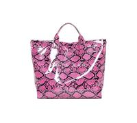 Large Capacity PVC Top Handle Bag For Women With Stylish Letter Print Handbag PU Bag For Office And Daily Use Large Capacity Handbag
