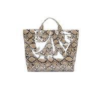 Large Capacity PVC Top Handle Bag For Women With Stylish Letter Print Handbag PU Bag For Office And Daily Use Large Capacity Handbag