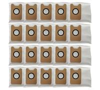 Large Capacity Replacement Dust Bags for Conga 20090 ProAI InfinitySoap Cut&Spa Supporting Steady Suction and Filtration (20 PACK)