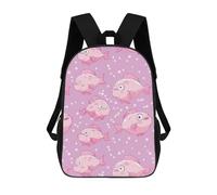 Large Capacity Schools Backpack Cute Blob Fish Blobfish Travel Bags Casual School Bag for Hiking, Travel, Work, 42X32X14Cm