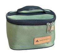 Large Capacity Seasoning Bottle Carry Bag, Practical and Ideal for Fishing, Hiking and Camping, Green