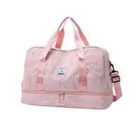 Large Capacity Shoulder Bag Fitness Bag Stylish Travel Weekends Luggage Overnight with Shoe Compartment Fitness Travel with Shoe Compartment Shoulder Stylish Crossbody