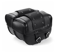 Large capacity side saddle bag 2pcs Universal Motorcycle Saddlebag PU Leather Side Saddle Bag Storage Luggage For Suzuki