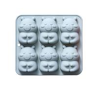 Large Capacity Silicone Cake Mold 6 Cavity Capibara Chocolate Baking Bakeware Party Celebration Baking Molds