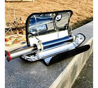 Large Capacity Solar Cooker with Heat-resistant Gloves, Portable Solar Stove Oven - Easy to Use Outdoor Cooking Equipment for Camping, Hiking, RV, Backyard BBQ, Picnics(S)