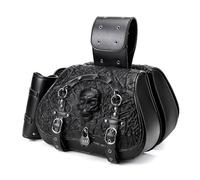 Large capacity spacious waterproof motorcycle saddlebag for vehicle safety combination and weather resistant design motorcycle saddlebag anti-theft
