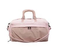 Large Capacity Sports Gym Bag Carry Tote Travel Duffel Bag with Dry Wet Separated Compartments, for Outdoor Duffel Bag(Rose)