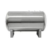 Large Capacity Stainless Steel Pressure Tank for Water Well, Durable Horizontal Design for Home, Farm, and Garden Use