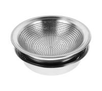 Large Capacity Stainless Steel Rice Washer Strainer Bowl for Kitchen