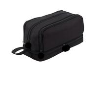 Large Capacity Stationery case, Durable Oxford Cloth Pencil case, Portable Organizer for School, Office and University Supplies(Schwarz)