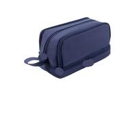 Large Capacity Stationery case, Durable Oxford Cloth Pencil case, Portable Organizer for School, Office and University Supplies(Blue)