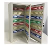 Large Capacity Steel Key Cabinet with 300 Hooks Structure Labels Included Perfect for Homes Hotels Properties and Businesses Security Key