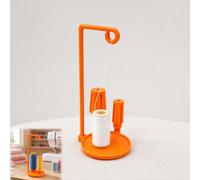 Large Capacity Thread Spool Stand, 3 Heights Cone Thread Holder for Sewing Machine, Anti-Winding Vertical Guide, 3D Printed Spool Bracket Tool for Craft Room, Embroidery & Sewing Lovers，Orange