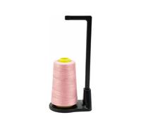 Large Capacity Thread Spool Stand for Sewing Machine - Steady Base for Smooth Feed Black