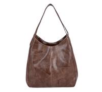 Large Capacity Tote Bag For Women Girls PU-Leather Handbag Stylish Shoulder Bag Shopping Dating Bag Female Crossbody Bag Large Capacity Tote Bag For Women Soft Pu Leather-shoulder Bags Retro Hand Bags