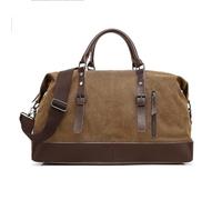 Large Capacity Travel Bag Duffel Bag Casual Canvas Single Shoulder Crossbody Travel Bag Handbag Purpose