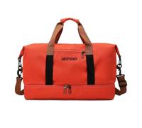 Large Capacity Travel Bag,Scratch-Proof Oxford Cloth,Red | Waterproof Oxford cloth,scratch-proof,multiple pockets,comfortable handles,shoulder/sling/handbag,46x28x25cm