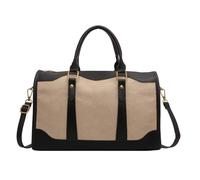 Large Capacity Travel Bags for Women Men Sports Bag Waterproof Weekend Sac Voyage Female Messenger Bag Dry and Wet(Black)