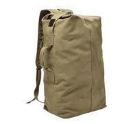 Large Capacity Travel Climbing Backpack for Women - Canvas Bucket Shoulder Sports Bag Daypack Backpack with Adjustable Strap for Overnight Weekender Travel Swimming Training Workout Camping