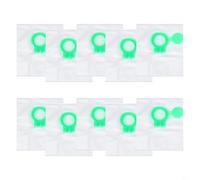 Large Capacity Vacuum Bags for Sebo D2 10-Pack(10 PACK) | Sealable closure, hygienic disposal, prevents , fits D2 Total, easy install