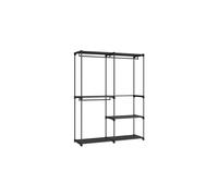 Ledrem Portable Closet, Freestanding Closet Organiser, Clothes Rack With Shelves, Hanging Rods, Storage Organiser, For Cloakroom