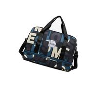 Large Capacity Waterproof Sports Bag Wear Resistant Shoulder Pads Dedicated Shoe Zone for Fitness Organization Waterproof Fitness Bag with Multiple Pockets