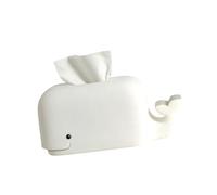 Large Capacity Whale Tissue Box Covers Silicone Flexible Napkin Holder Paper Towel Container for Home and Bedroom Nursery Tissue Box