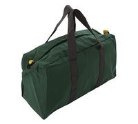 Large Capacity Wide Mouth Canvas Portable Tool Bag, Handheld Tool Bag with Extra Long Zipper, Storage Tote, Suitable for Electrician, Plumbing, Gardening, Hvac, Etc.(20 inches)