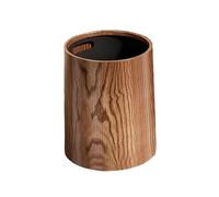 Large Capacity Wooden Trash Can 12L Versatile Paper Basket for Bathroom and Living Room Stylish Waste Bin Space-Saving Design Eco-Friendly Home