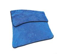 Large Car Drying Towel 50x80cm Soft Coral Fleece Microfiber Cleaning Cloth High Absorbency for Auto Detailing for royal Blue