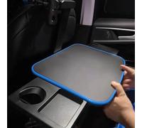 Large Car Table Tray, Multi-Function Car Laptop Desk, Lightweight and Adjustable, for Working, Travel, and Dining, Upgraded Design(Orange)