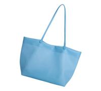 Large Carryall Bag with Magnetic Snap Closure, PVC Shoulder Bag Storage Pouch