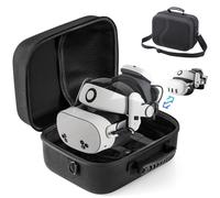Large Carrying Case for Meta Quest 3S/Quest 3, Hard Travel Case for BOBOVR S3 Pro/Kiwi Design Battery Head Strap, Controllers and Other Accessories, Carry Case for Oculus Quest 3S/Quest 3