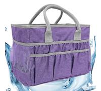 Large Case Waterproof with Pockets Handles for Stationery Supplies Kids Teachers Travel Camping Gym School Camping | Portable Craft Bag Organizer Tote WitArt Tote Bag | Art Craft Supply Organizer,