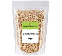 Large Cashew Nuts Pieces 1kg by Manor Springs