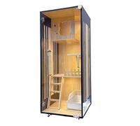 Large Cat Cage Villa Home Indoor Cabinet House Luxury Large Double-storey Cat Enclosures
