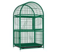 Large Cat Catio Outdoor Cat Enclosures, Large Catio for Cats Indoor Outdoor Enclosure on Wheels, DIY Kennels Crate Large Exercise Place Ideal for 1-3 Cats, Green(Green)