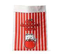 Large Cat Crinkle Bag, Kraft Paper Tunnel Sack for Indoor Play and Hiding | Roomy 25.6 x 19.7 in Crinkle Sack Encourages Crawling, Pouncing and Resting, Folds Flat for Cats, Rabbits and Ferrets