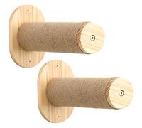 Large Cat Wall Shelves, Wooden Fukumaru Furniture Set, Wall-Mounted Cat Steps, Easy to Install, 28.5 Cm