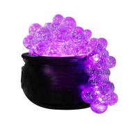 Large Cauldron Pots Halloween Decorations, Halloween Bubbling Cauldron, Black Bowl Vintage Decor Illuminate the Witches Cauldron, Tripod with Exquisite and Festive Decorations