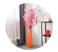Large Ceramic Floor Vase for Living Room - Decorative Vase for Tall Flower Arrangements Home Decor Dried Flower Compositions Stylish Centerpiece