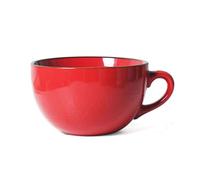 Large Ceramic Soup Bowls - Dishwasher & Microwave Safe Coffee Mug with Handle for Cereal, Soup, Milk, Cappuccino, Salad