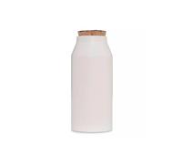 Large Ceramic Storage Jar Tower Beige A