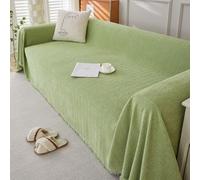 Large Chenille Sofa Throw, Universal Slipcover for Corner & Modular Sofas