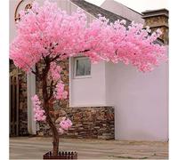 Large Cherry Blossom Plants, Handmade Light Pink Cherry Tree, Outdoor Artificial Plants, Wishing Tree, For Indoor & Outdoor Wedding Decor,2.3x1.5m/7.5x4.9ft
