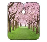 Large Cherry Tree Garden Haircut Capes Waterproof Barber Cape Adjustable Hairdressing Apron For Salon Barbershop Beauty Shops 140X168Cm